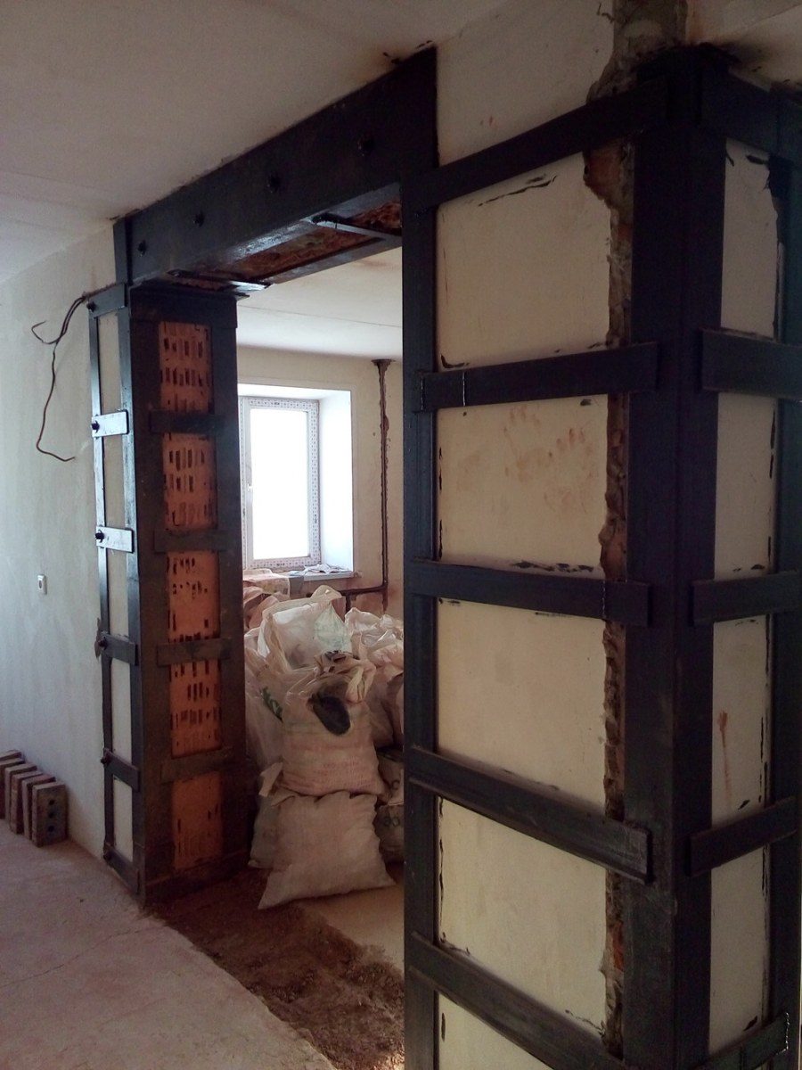 Усиление проемов