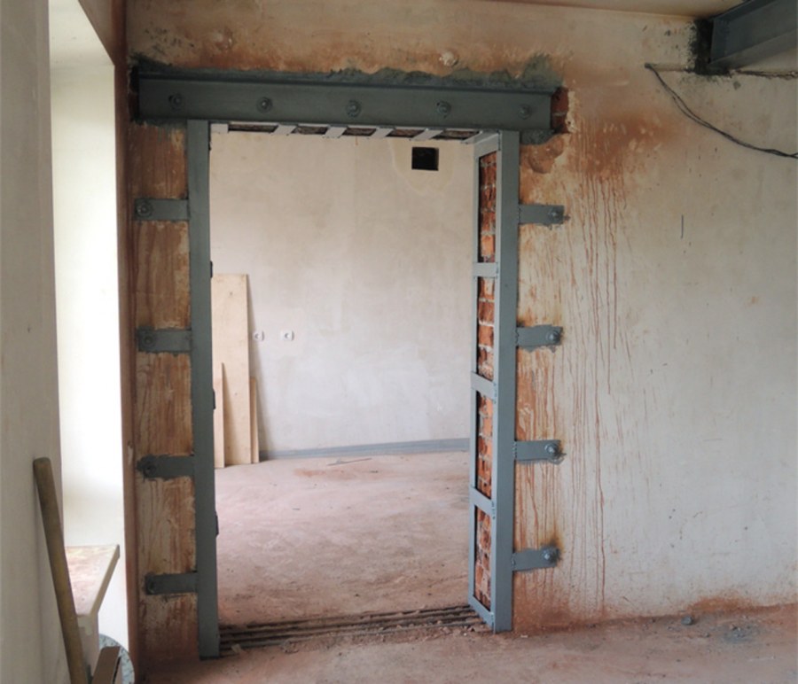 Расширение проемов