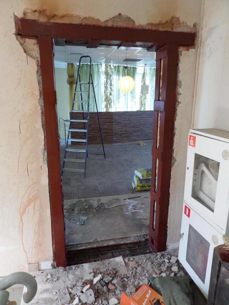 Усиление проемов вентиляции