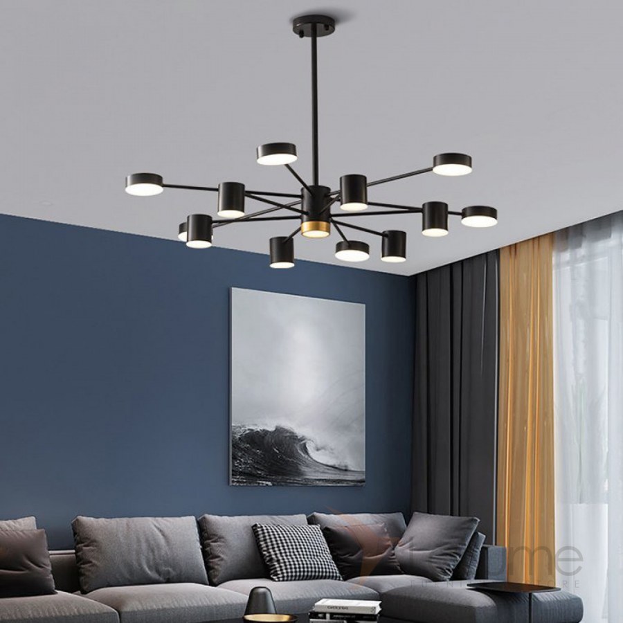 Минималистская светодиодная люстра в скандинавском стиле Merill