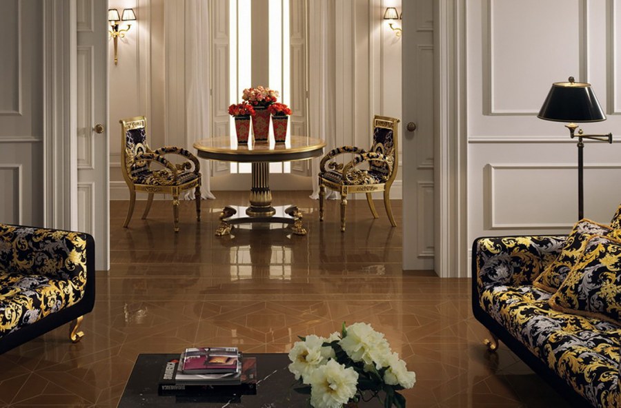 Версаче плитка напольная Elite