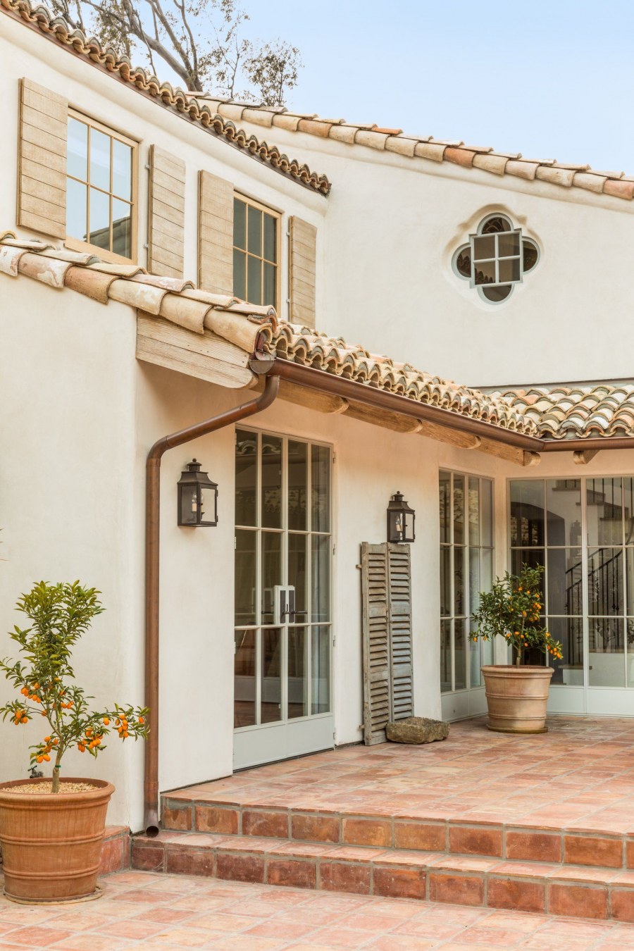 Вилла Средиземноморский стиль фасад