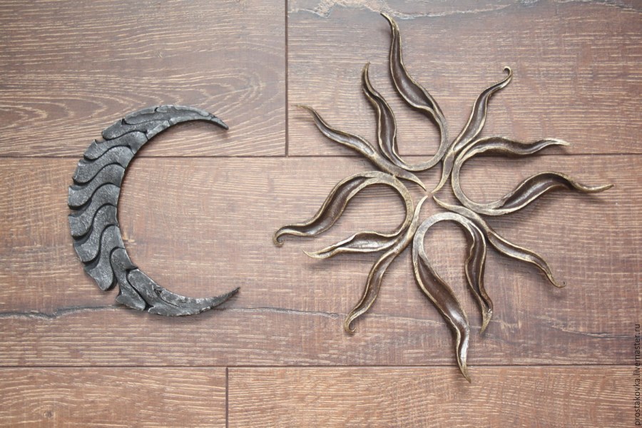 Кованое панно