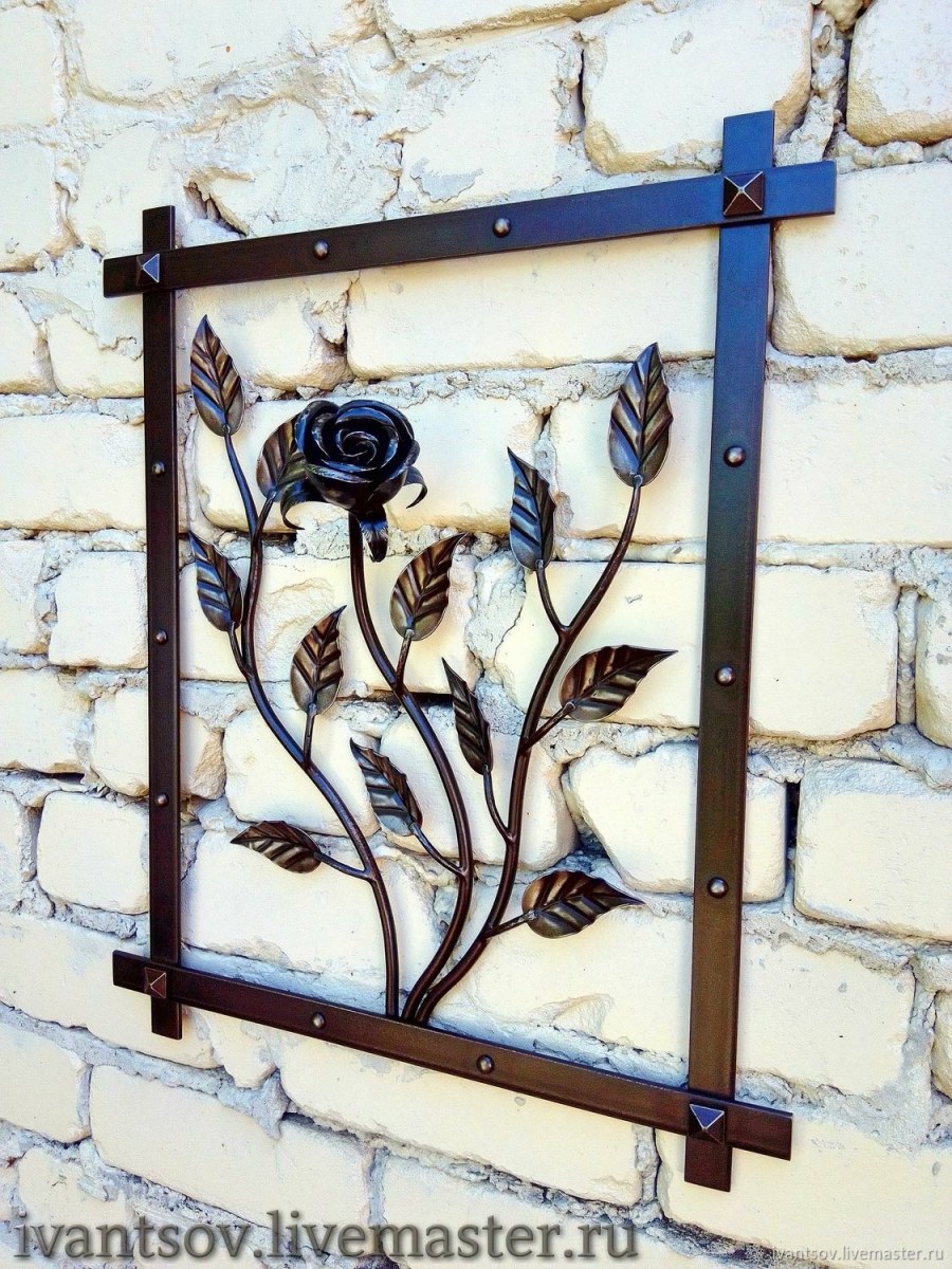 Кованое панно