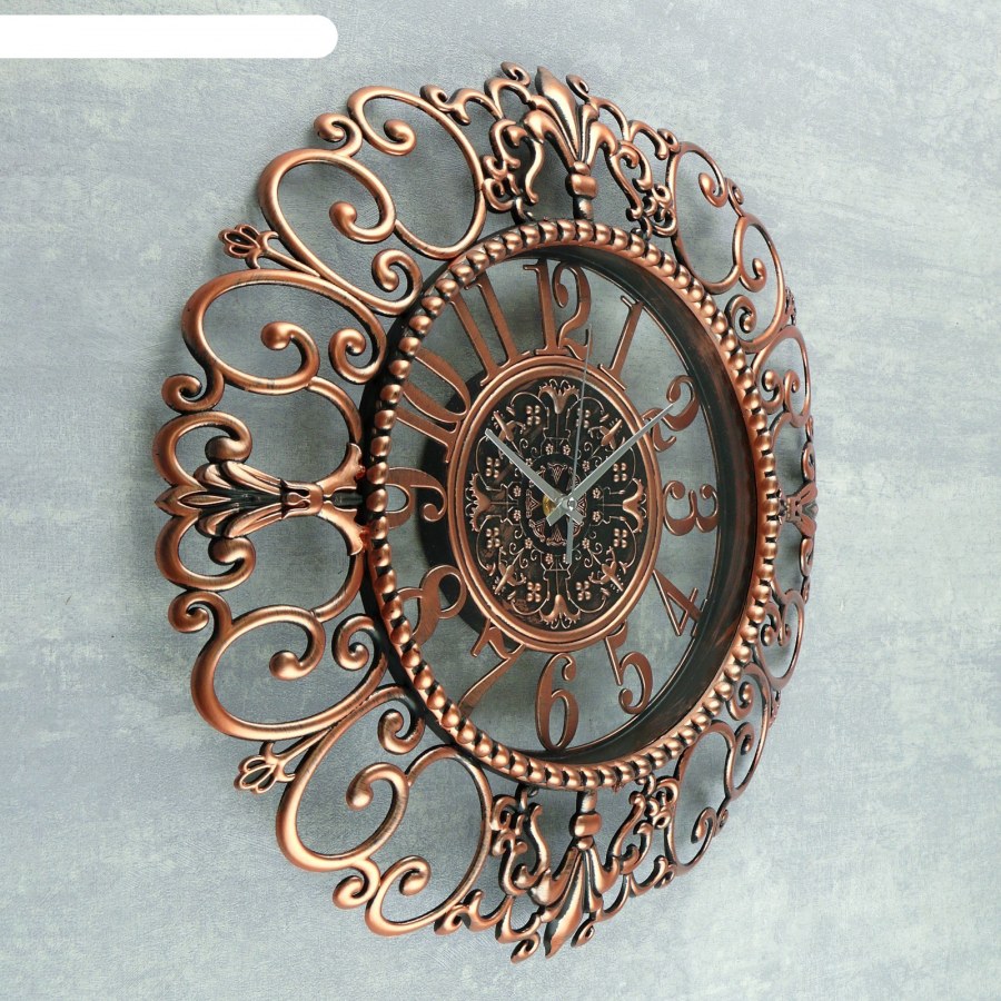 Часы настенные бронзовые