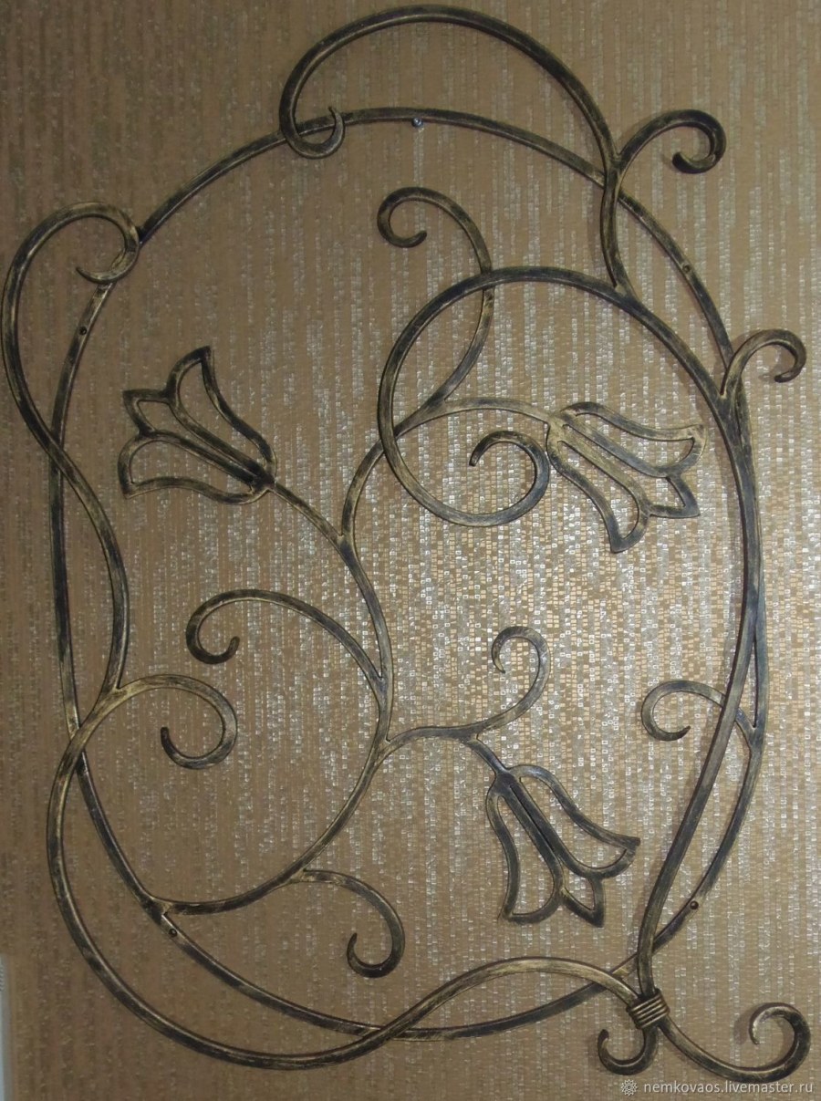 Кованые декоративные панно