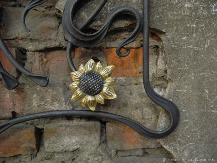 Панно на стену ковка