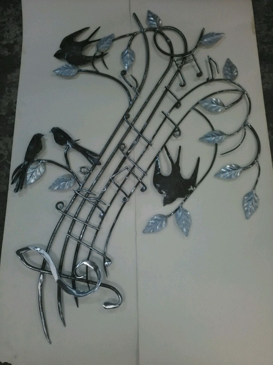 Кованое панно