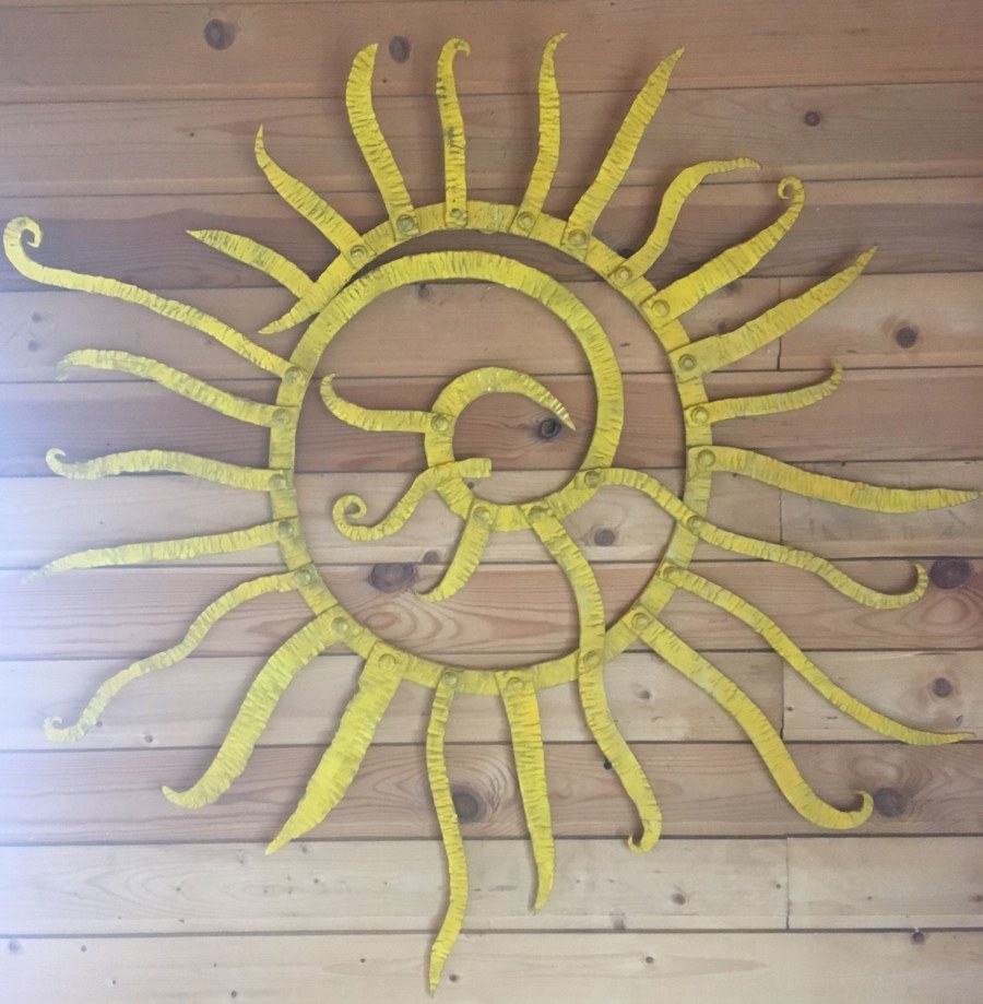 Кованое солнышко