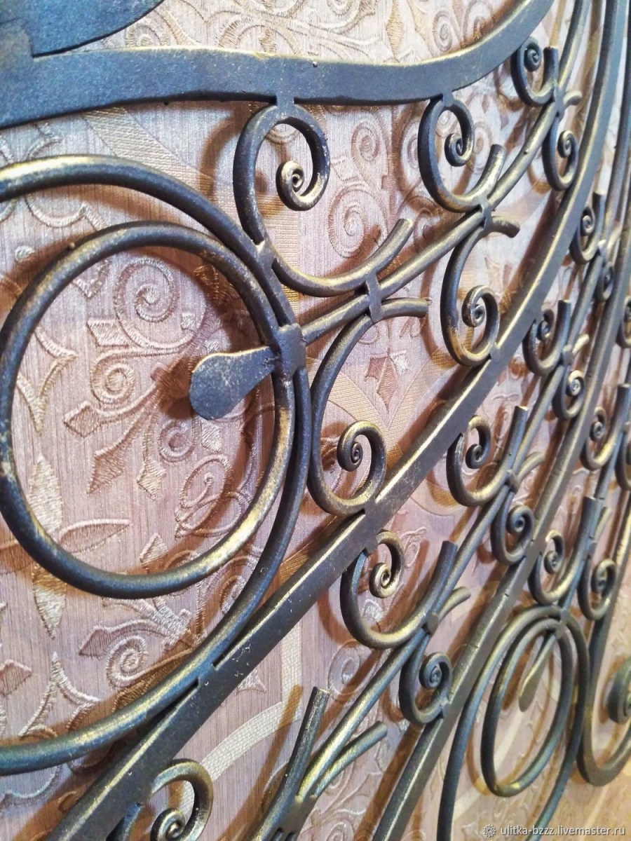 Кованое панно