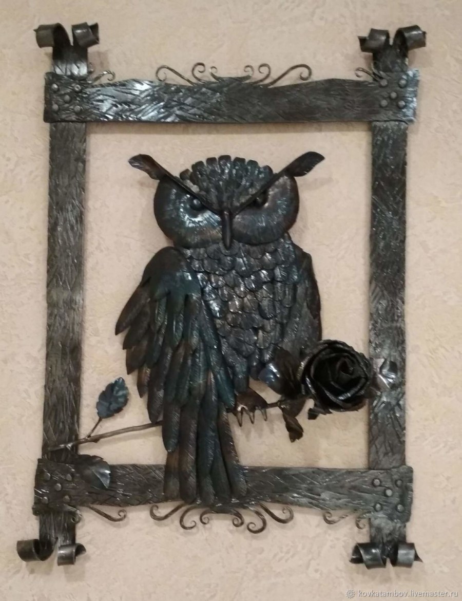 Кованые панно из металла