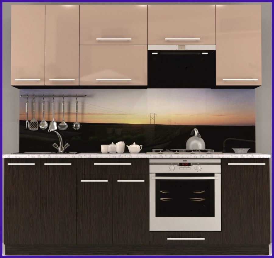 Венге капучино глянец