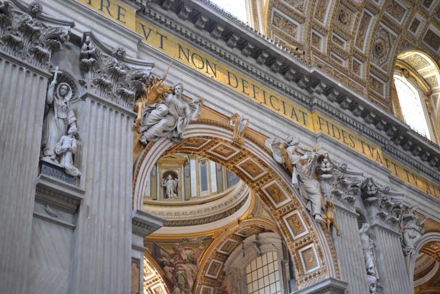 Италия Рим собор Святого Петра фасад