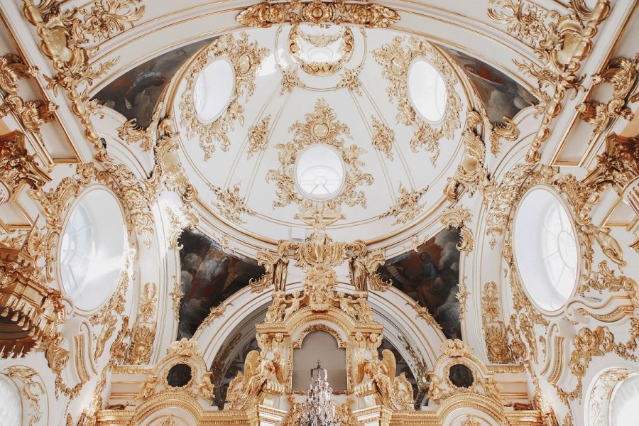 Интерьеры Барокко Эрмитаж