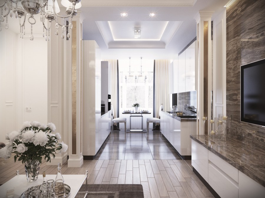 Парадный квартал интерьеры вестибюль