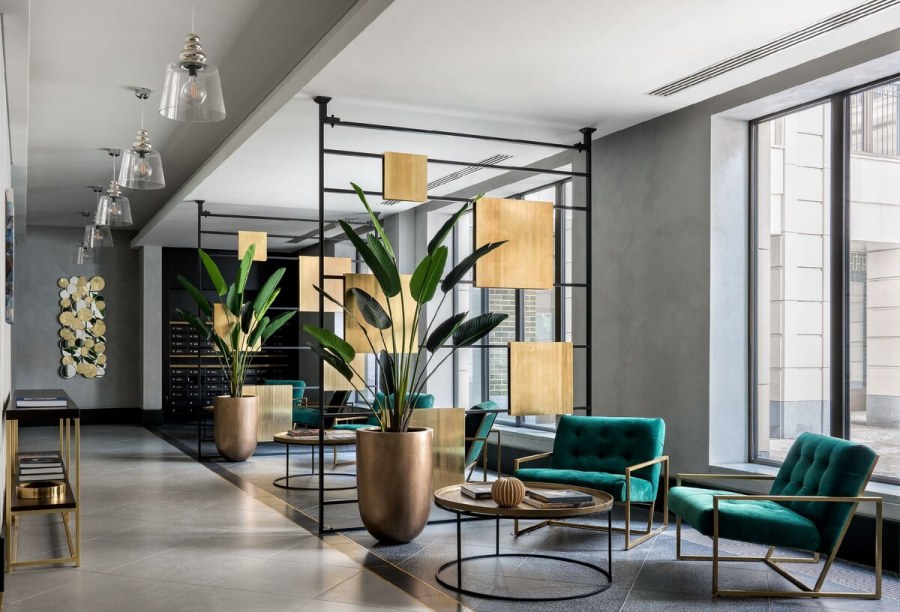 ЖК садовые кварталы Москва лобби