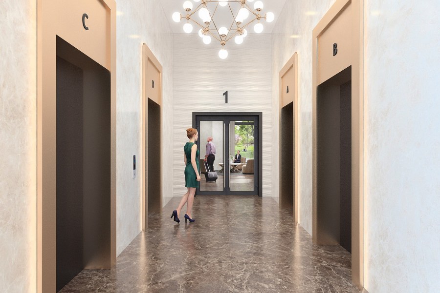 ЖК сердце столицы входные группы