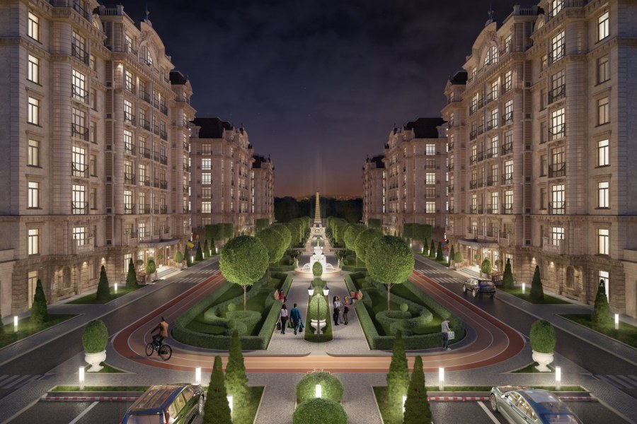 Французский квартал Бишкек Авангард