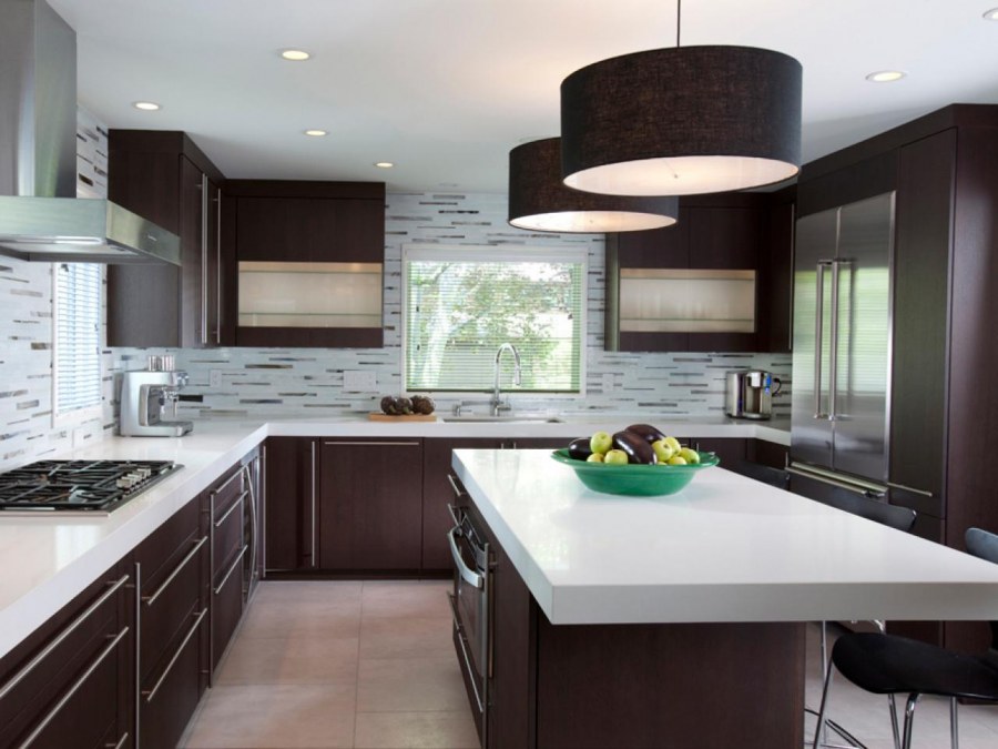 Дизайнерский интерьер кухни