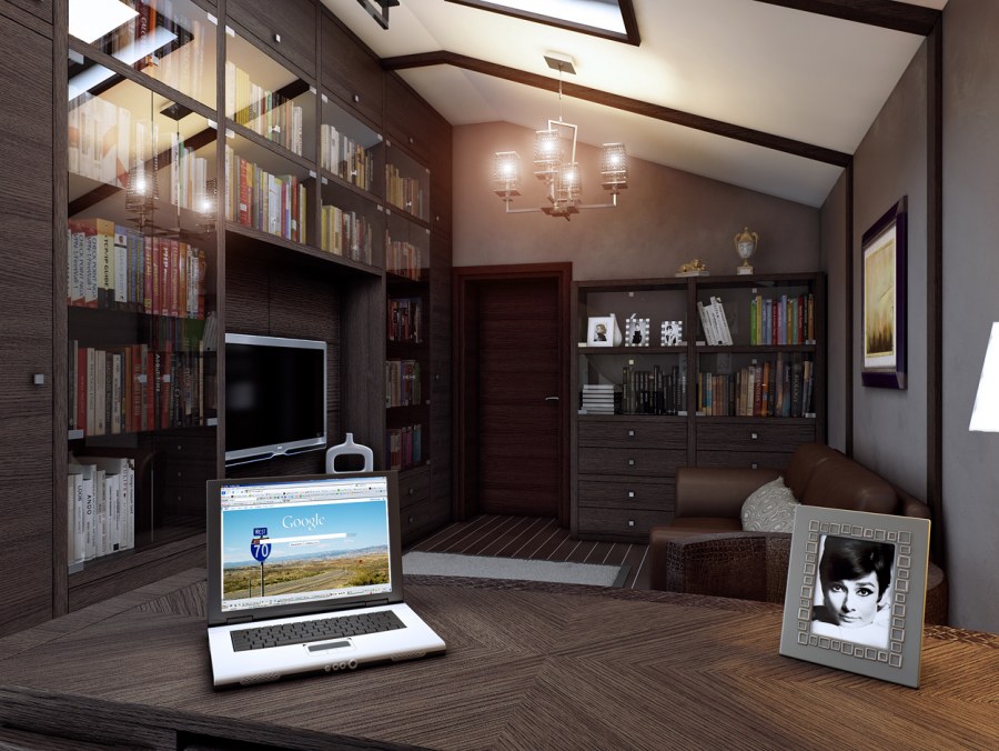 Визуализация интерьера на компьютере человеком