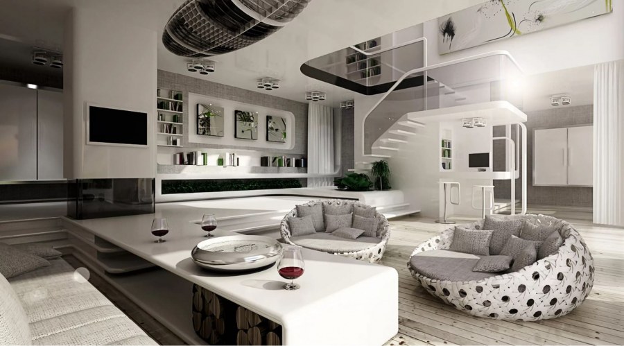 3ds Max проект квартиры