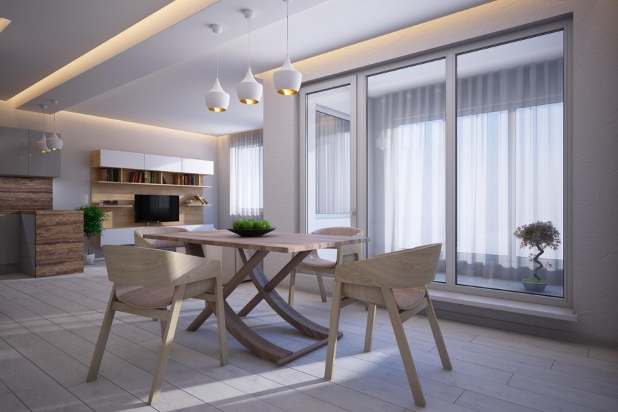 3d Max интерьер квартиры