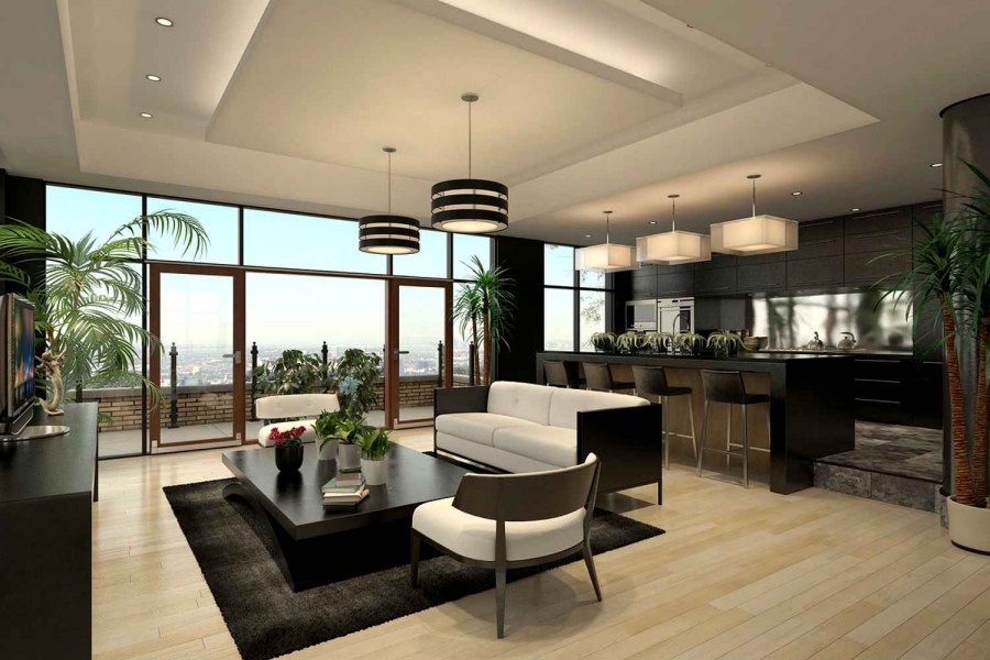 3d визуализация интерьера