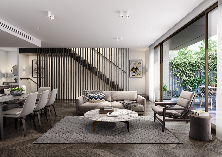 Рендер интерьера