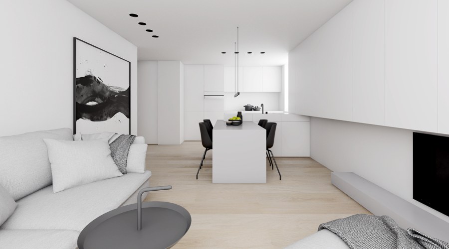 Интерьер в белом стиле