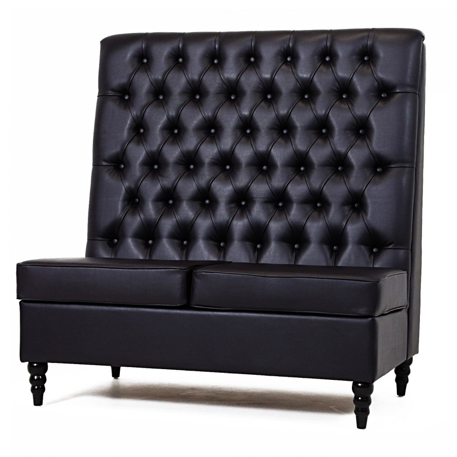 Диван с невысокой спинкой