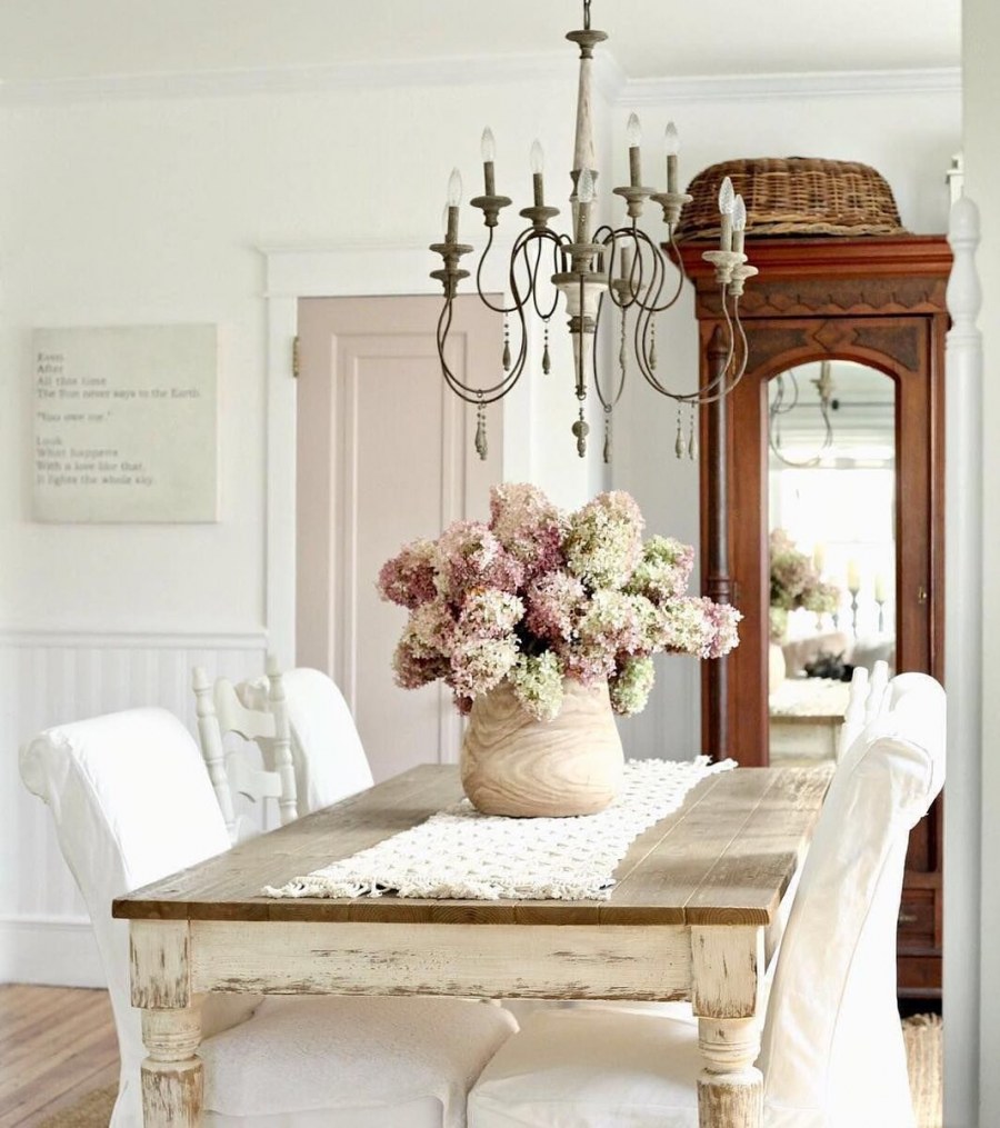 Люстра в стиле шебби Шик