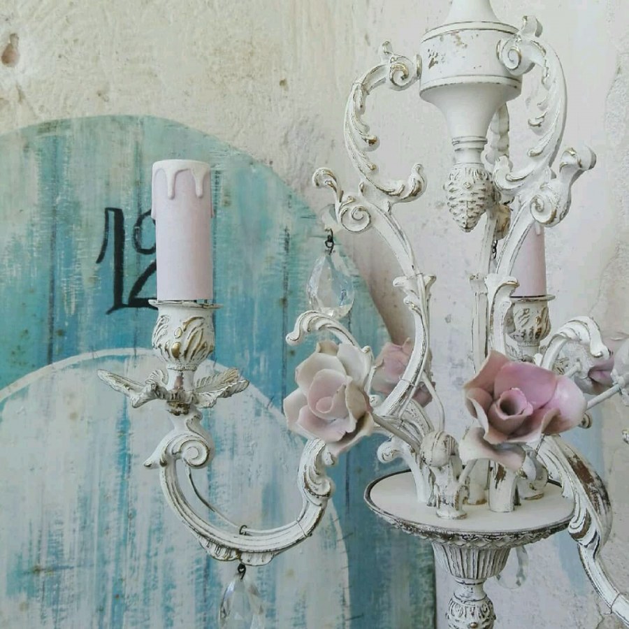 Светильники в стиле шебби Шик