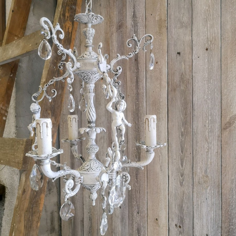 Торшер шебби Шик