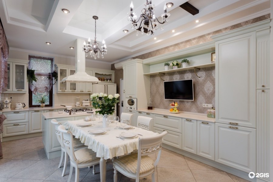 Кухня айвори глянец