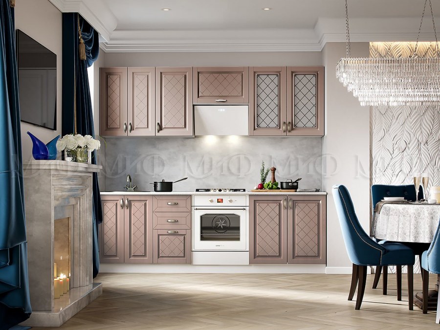 Кухня айвори кухонный двор