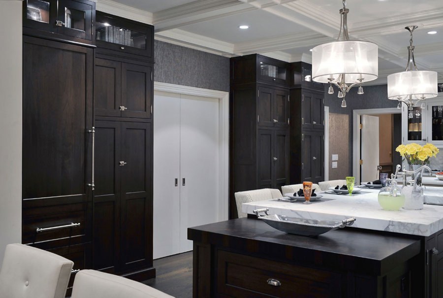 Кухня зима кухонный двор