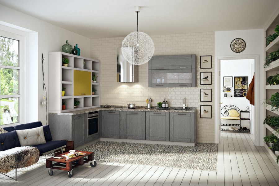 Кухонный двор фрезеровка Катарина