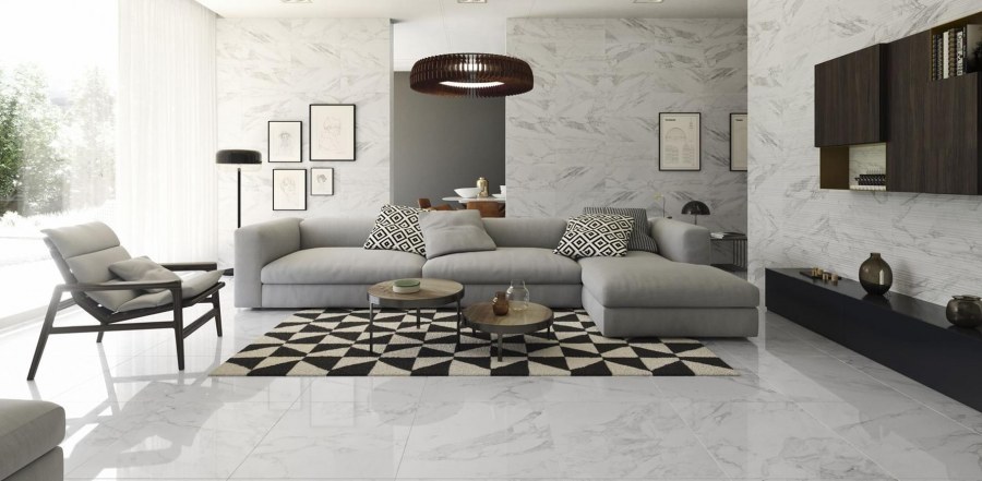 Плитка Carrara White Shine 60x60