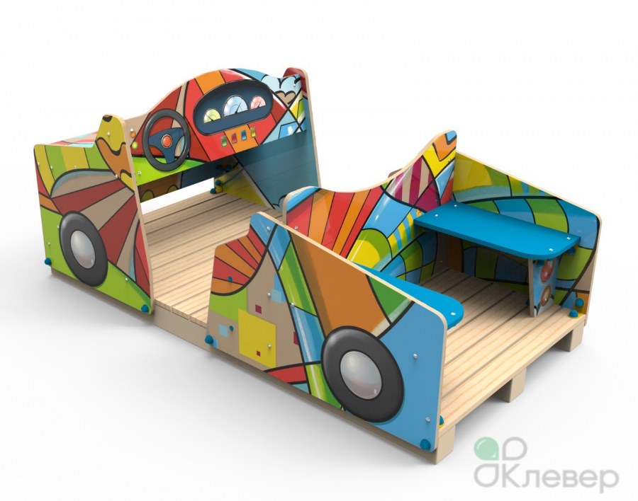 Машинка детская фанерная (игровое оборудование артикул 5113)