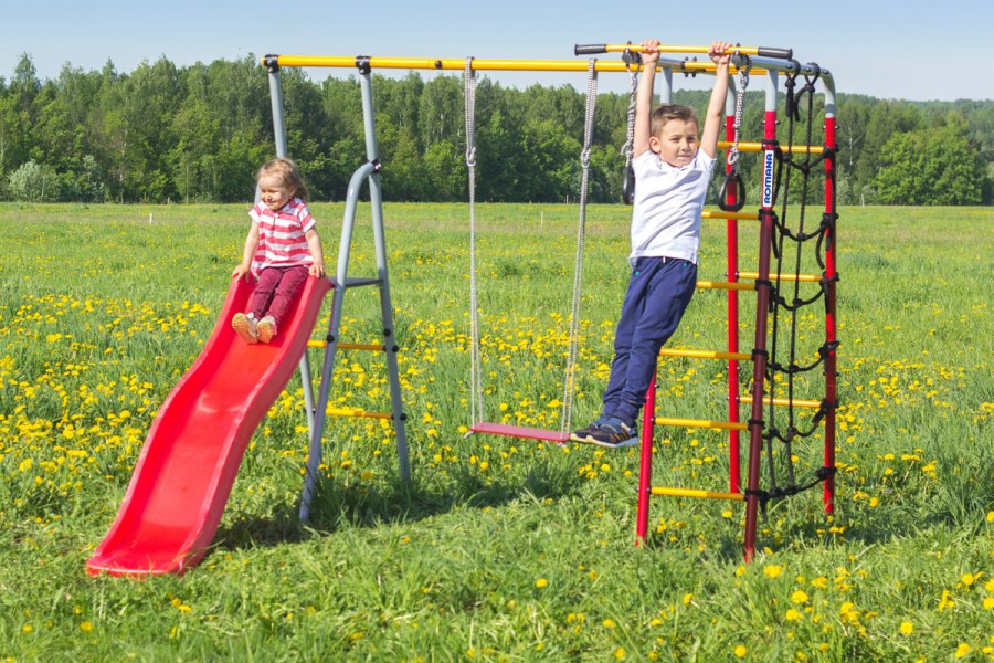 Детский дачный комплекс romana r 103.07.04 "богатырь"