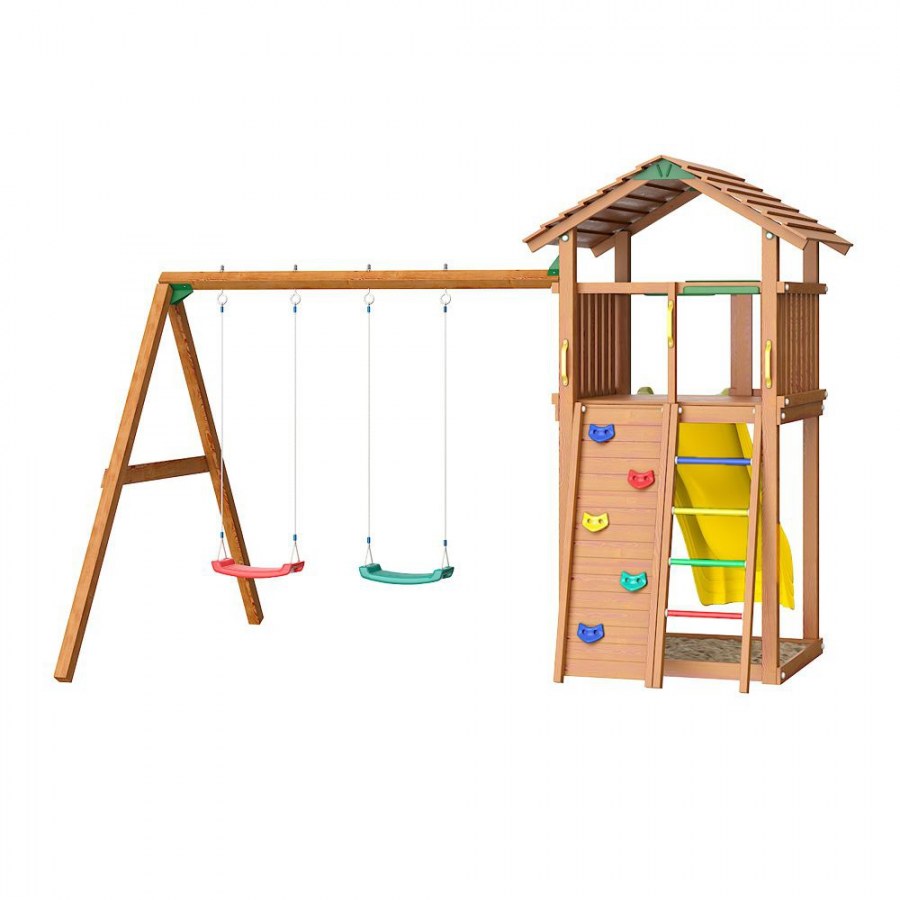 Джангл коттедж детская площадка