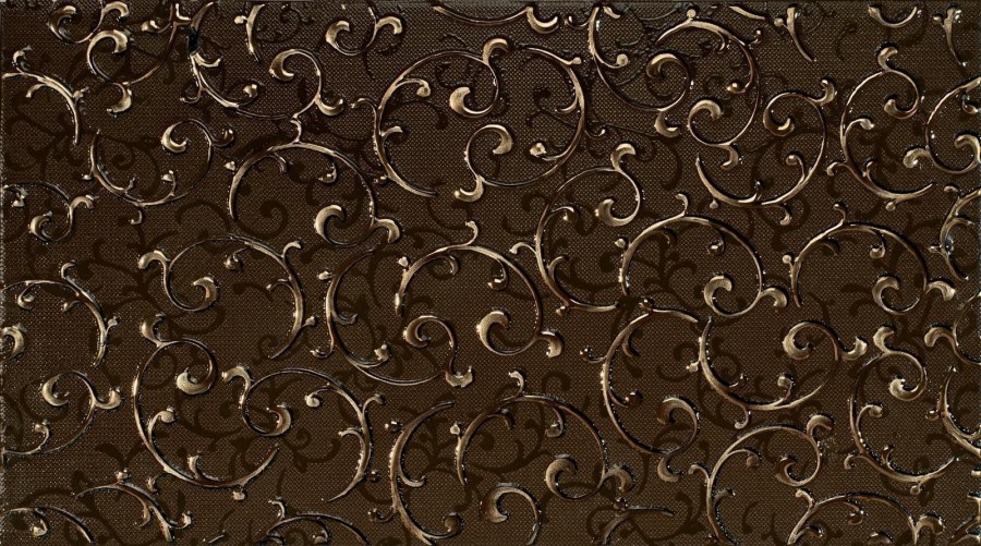 Коричневый фон с узорами