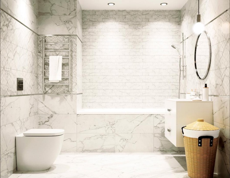 Marble trend k-1000/LR/60x60x10/s1 Carrara