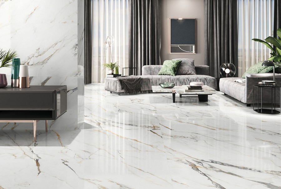 Керамогранит Porcelanite dos Firenze 6623 Calacatta Gold Pulido Ret