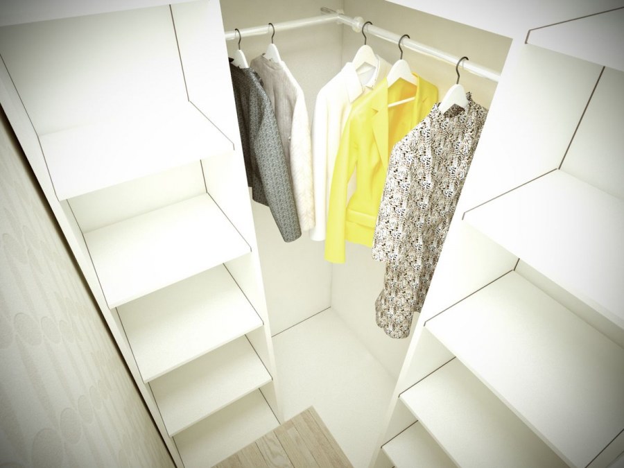 Маленькие гардеробные