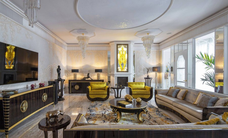 Пентхаус в стиле аодеко