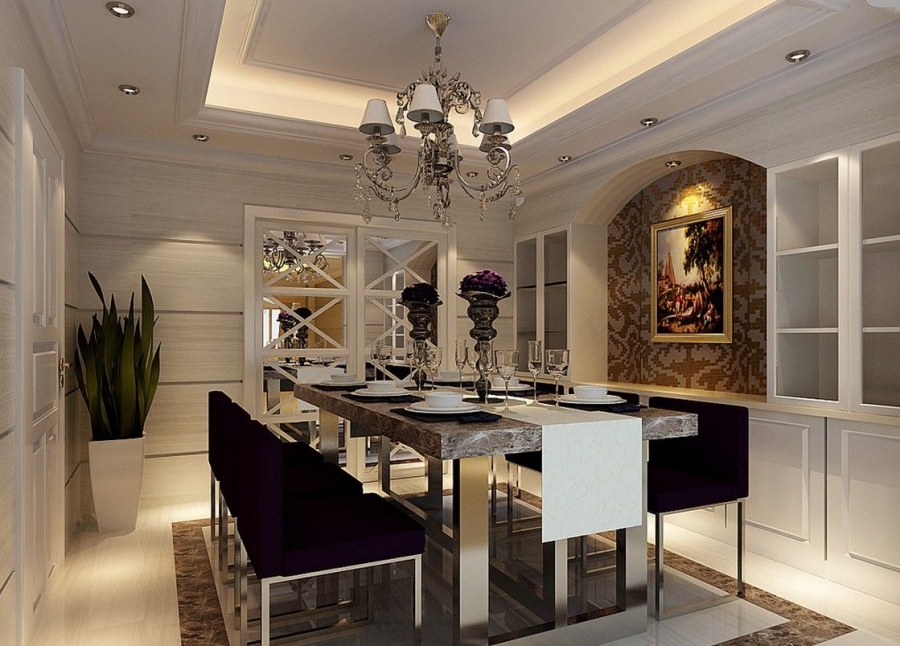 Неоклассицизм в интерьере кухни