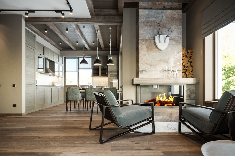 Интерьер квартиры архитектурное бюро big