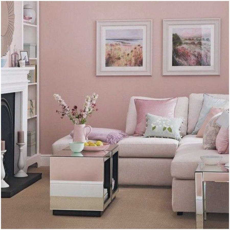Бежево розовый интерьер