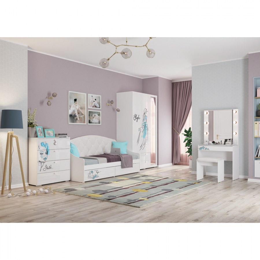 Подростковая Эверест Давита мебель